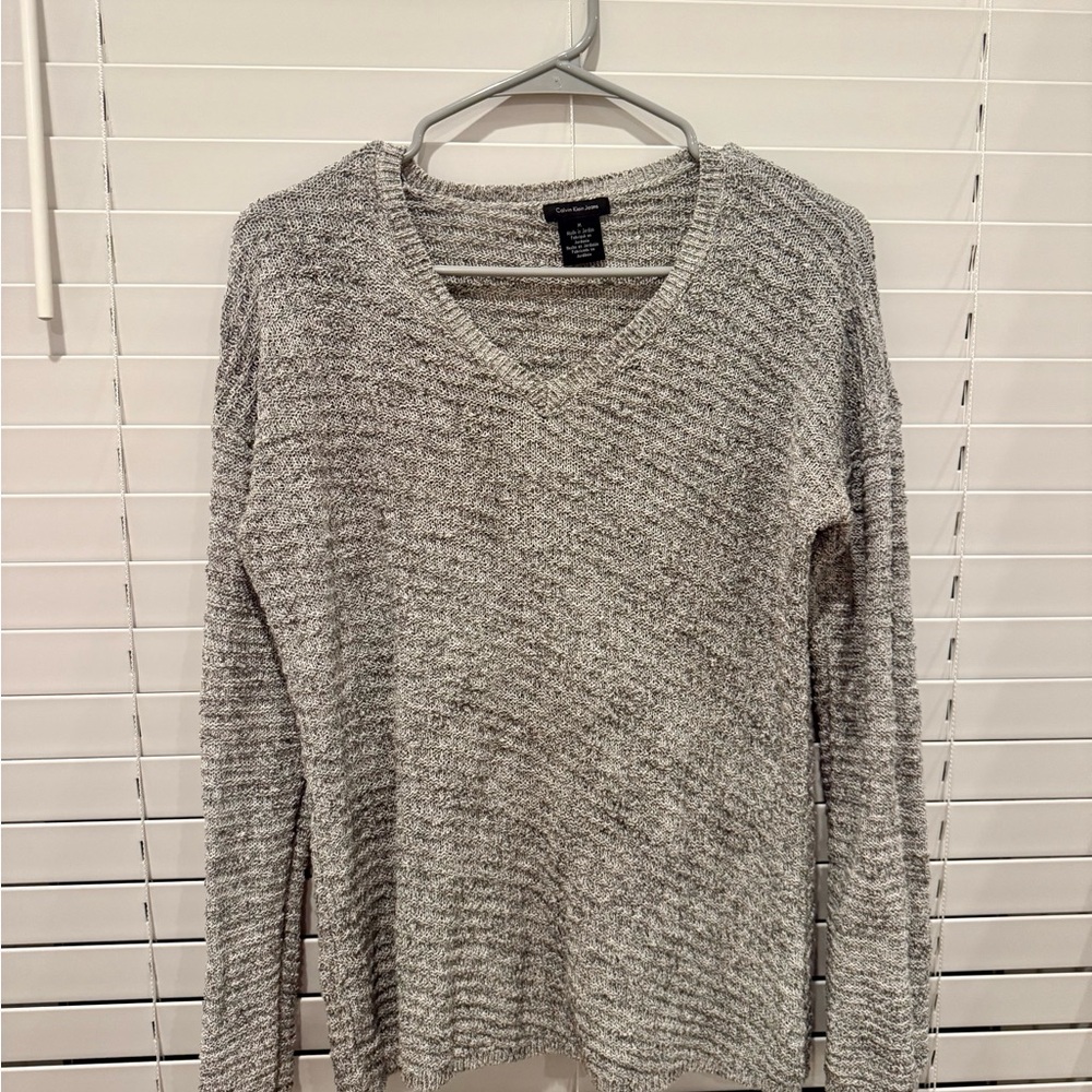 Calvin Klein Collection Gray Sweater